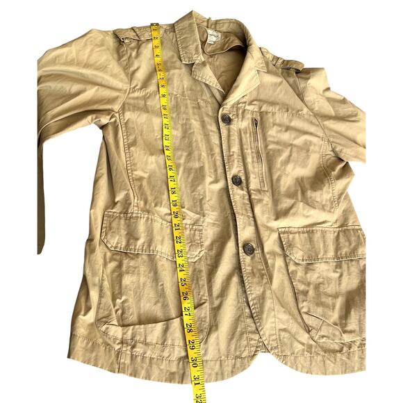 Banana Republic Field Jacket Men XL Military Utility VTG Gorpcore Travel Safari - Picture 5 of 9